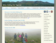 Tablet Screenshot of galteewalkingclub.ie